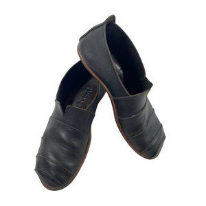 CYDWOQ Sz 7 Sabates Men’s Black Slip On Casual Shoes Made In USA